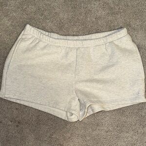 Aritzia Light Gray Athletic Shorts